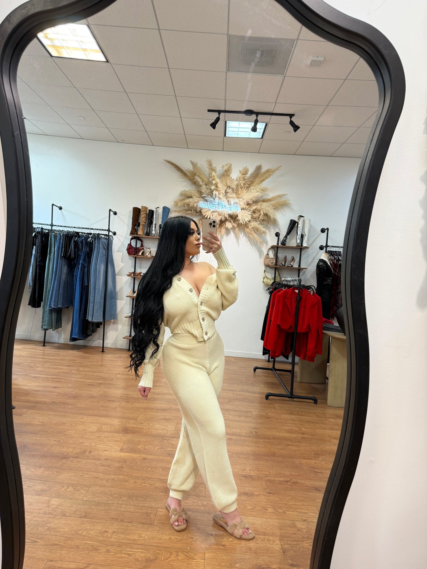 Scarlet 2piece set- ivory