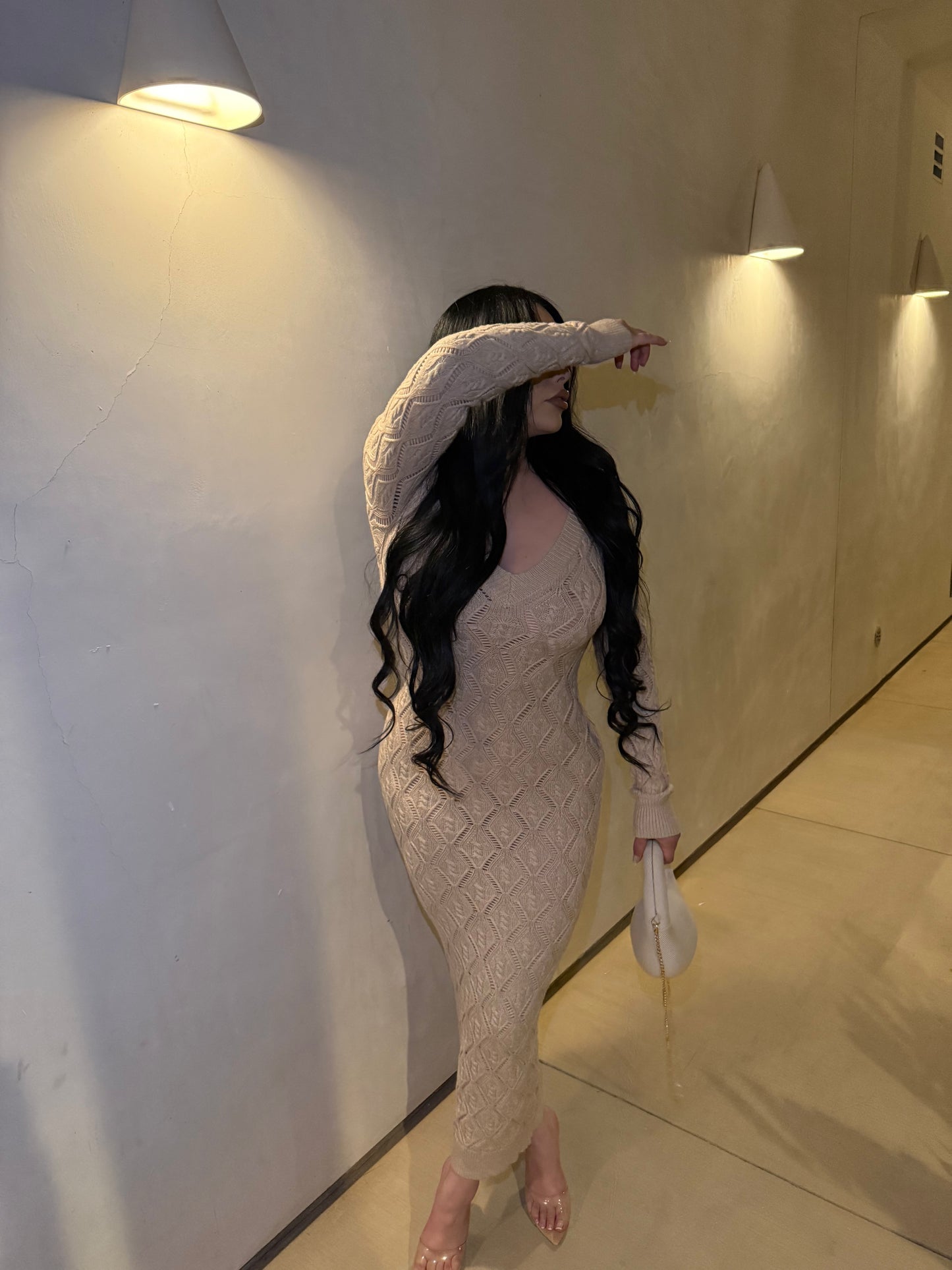 Serenity Dress - Tan