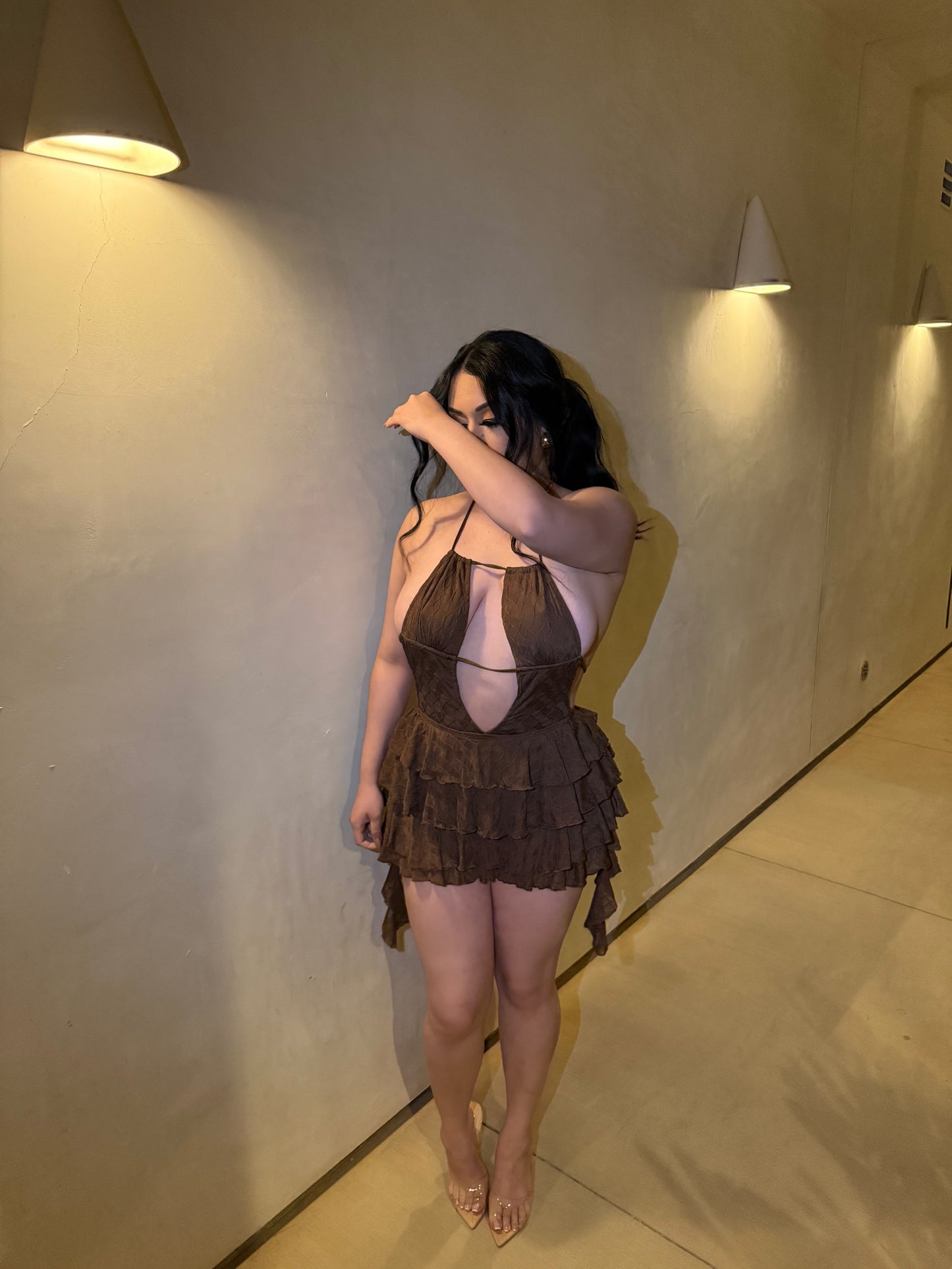 Kylie Open Back Dress