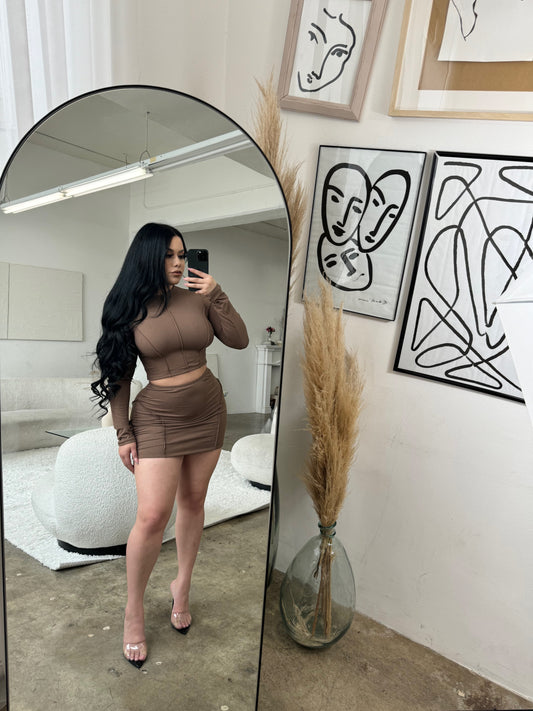 Destiny 2piece Set - Brown 