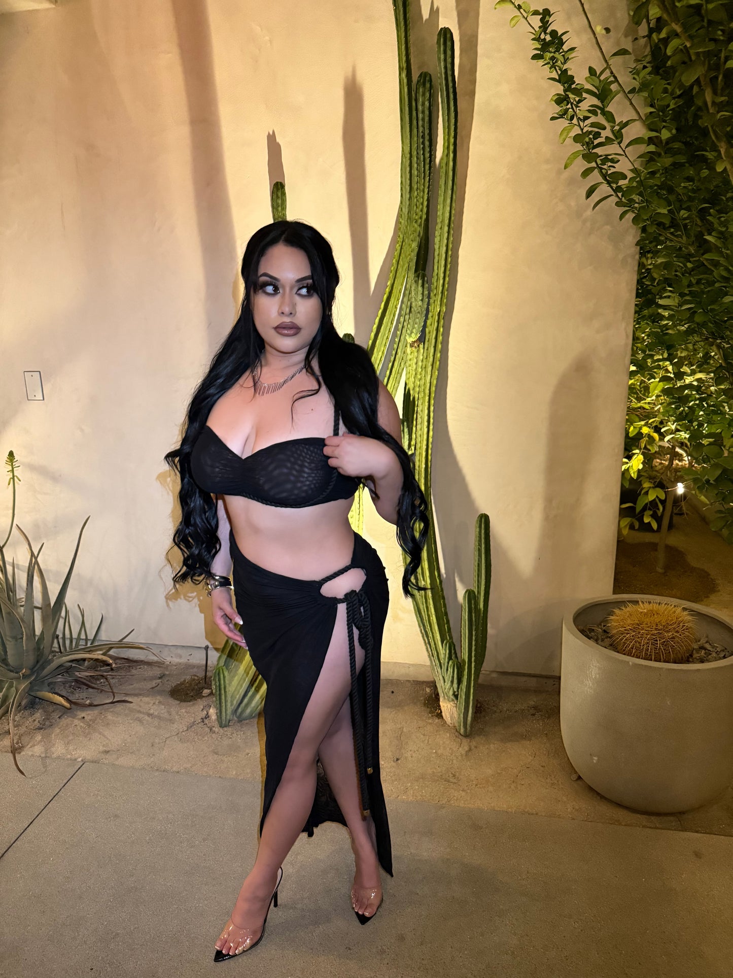 Cartagena 2Piece set -Black