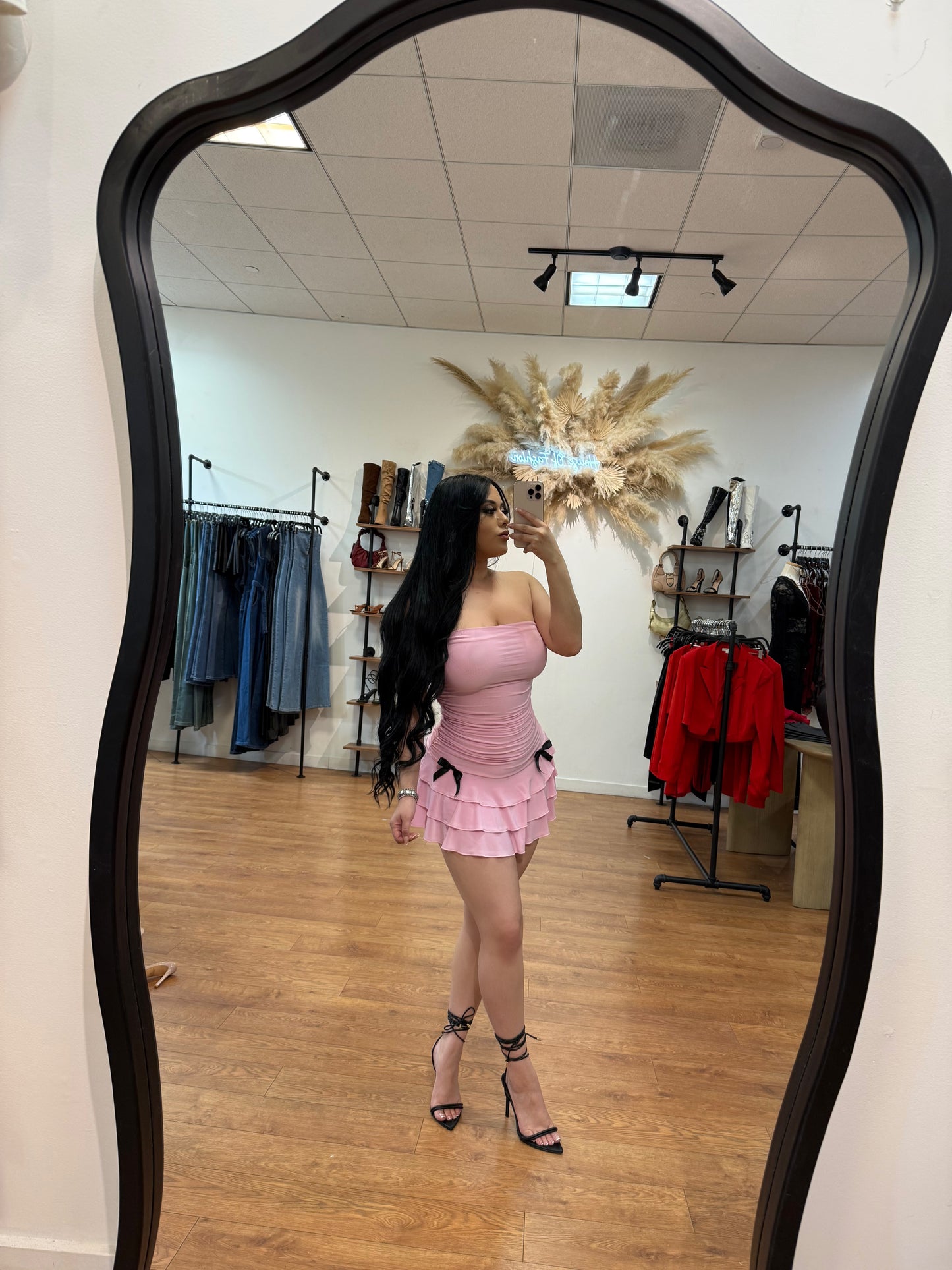 He’s Valentine mini Dress - Pink