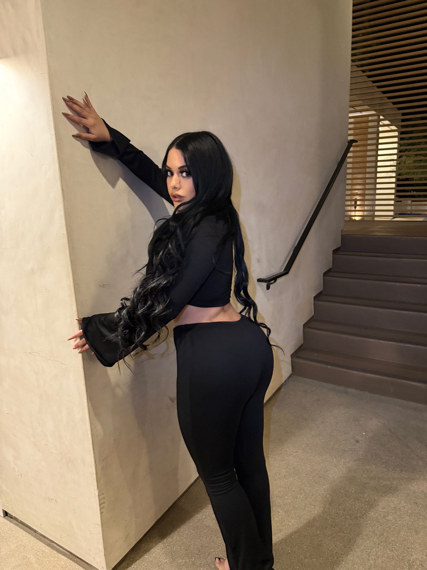 Not So Basic 2piece Set - Black