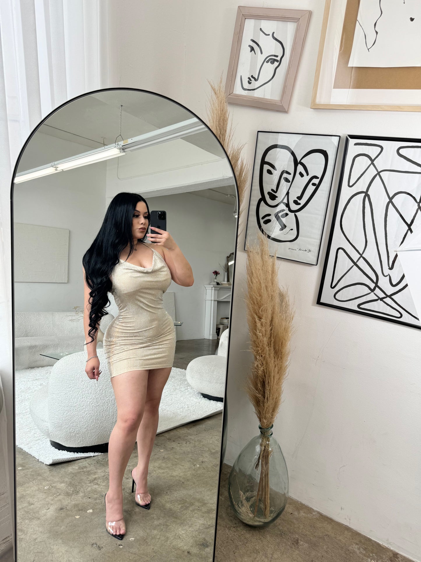 Kelly rhinestone Dress 