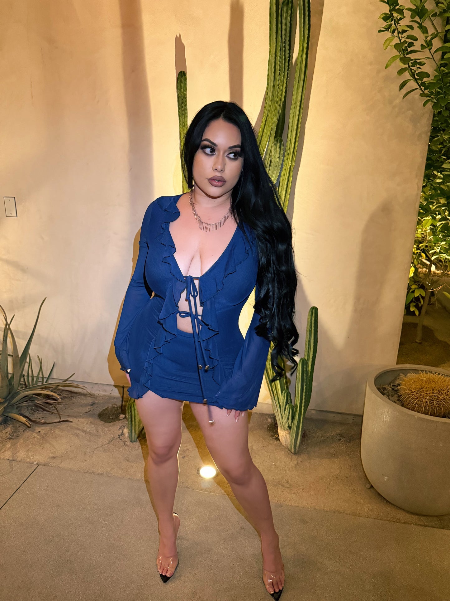 Itzel Dress - Royal Blue