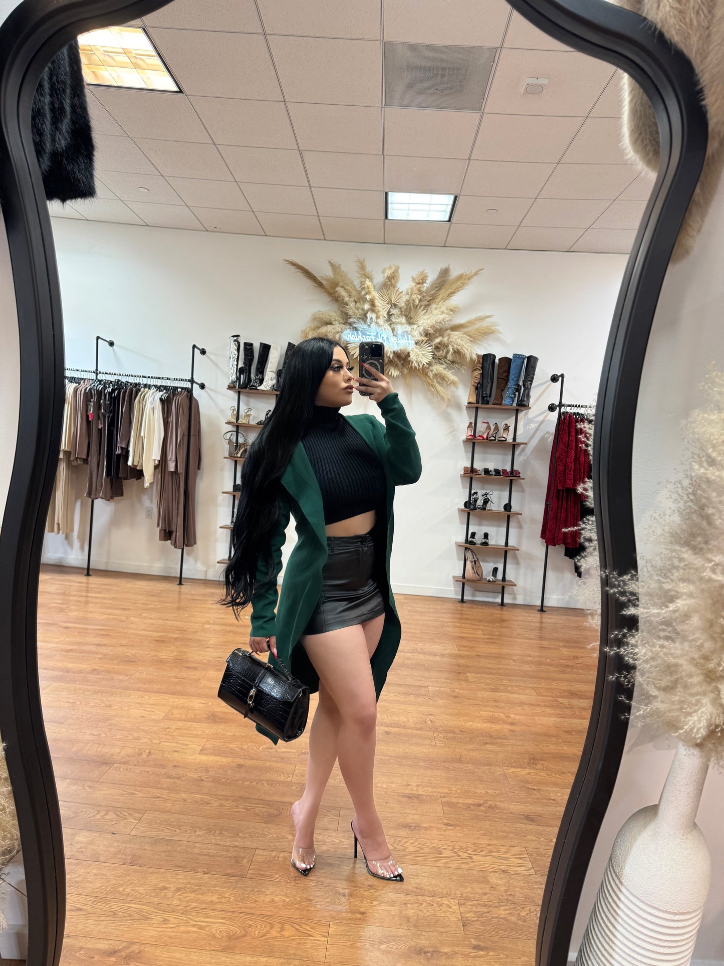 Essential Coat - Hunter Green