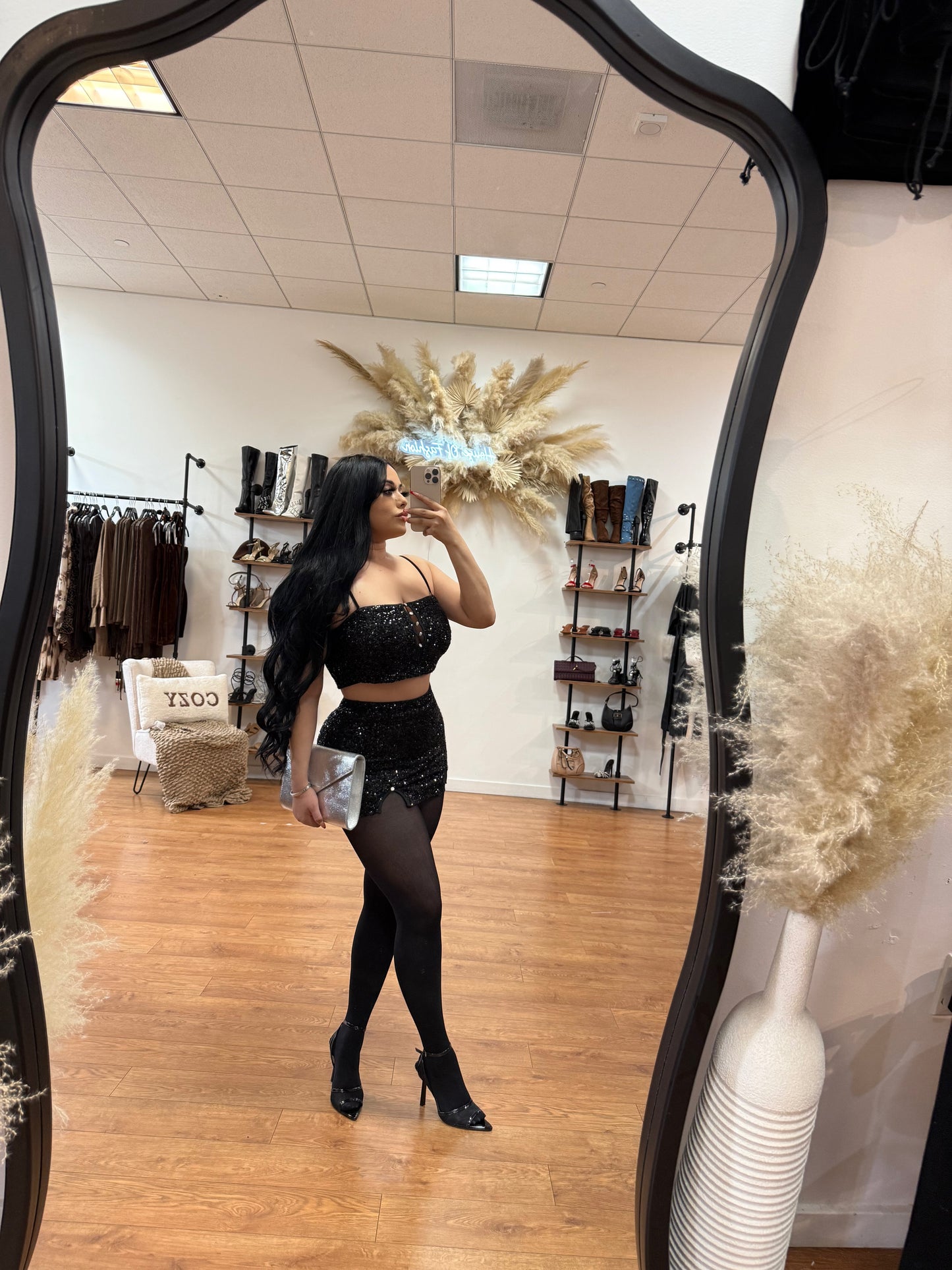 Your dream girl 2piece set - Black