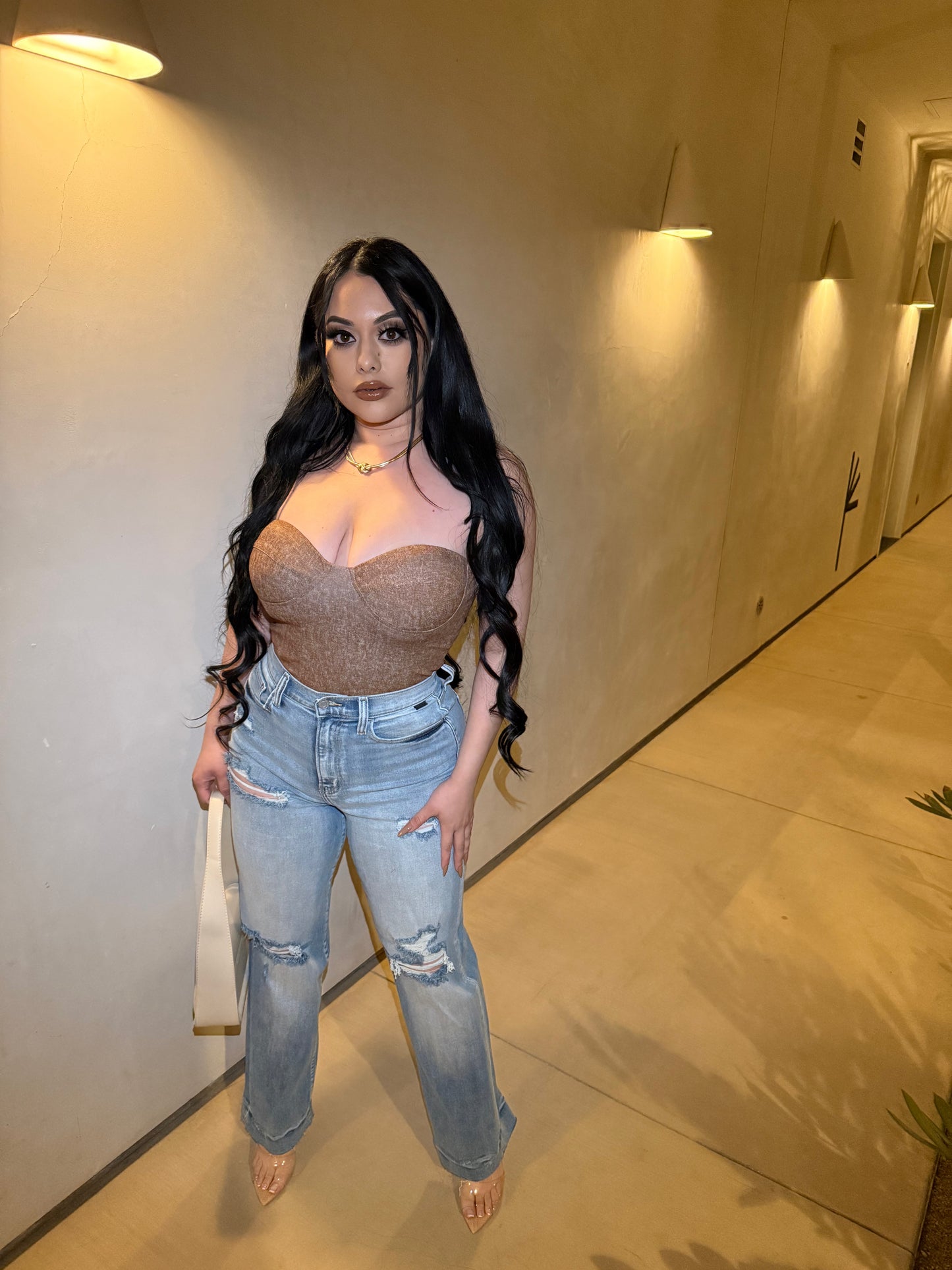 Tracy Padded Bra Bustier Top