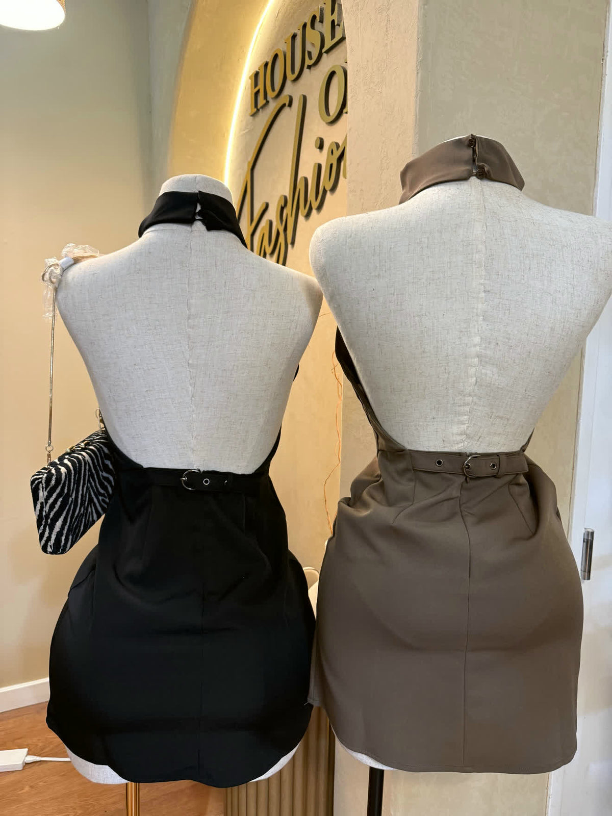 Calabasas Open Back Dress