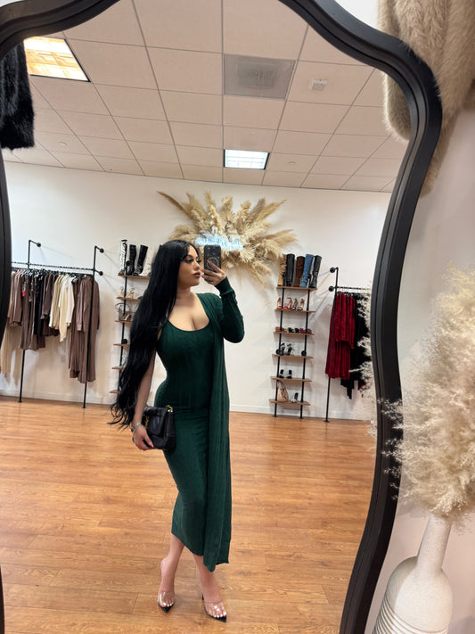 Alison 2piece set - Hunter Green