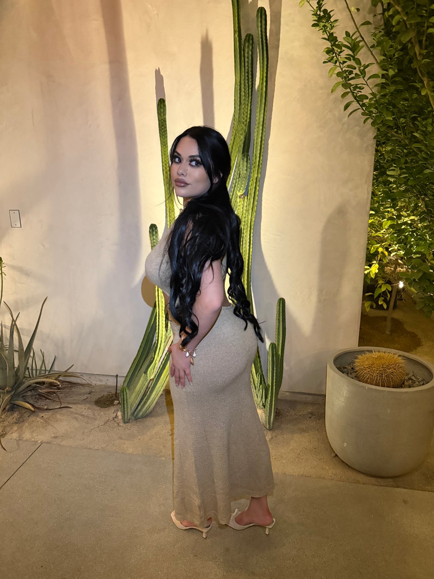 Tulum Dress -Sand