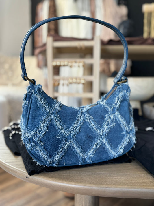 Serenity purse - Denim Blue ￼