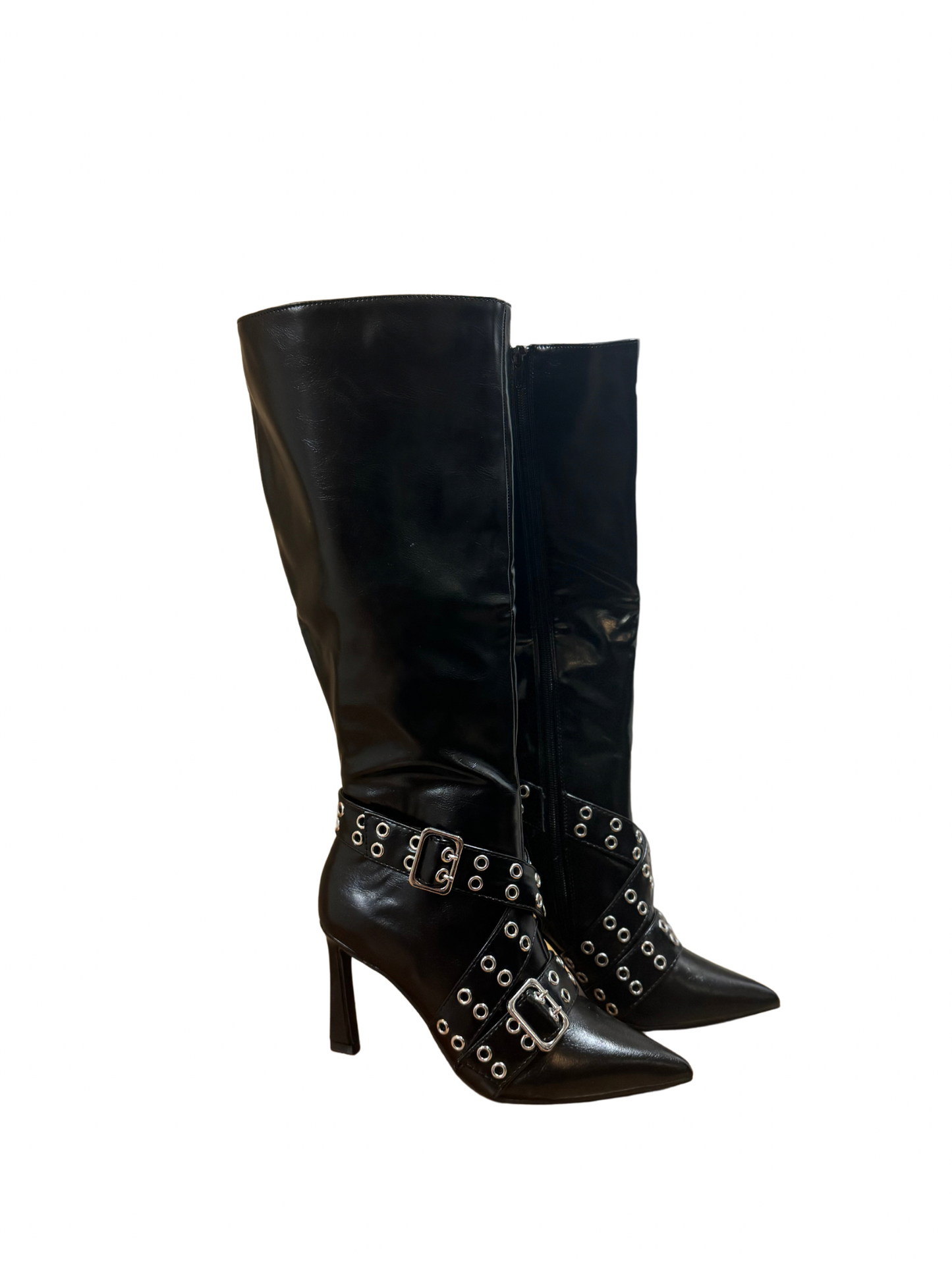 Viví Leather Boot -Black