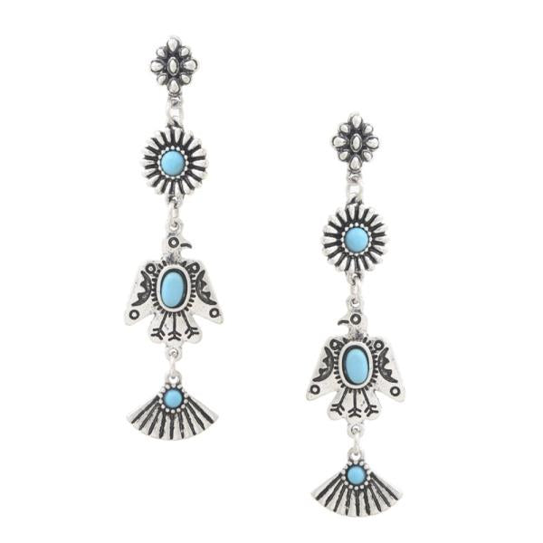 Branco Earrings -Silver