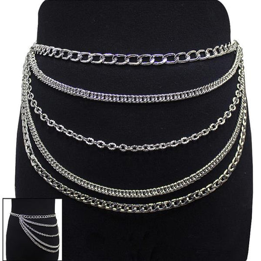 ￼Nora Edgy Belt - Silver