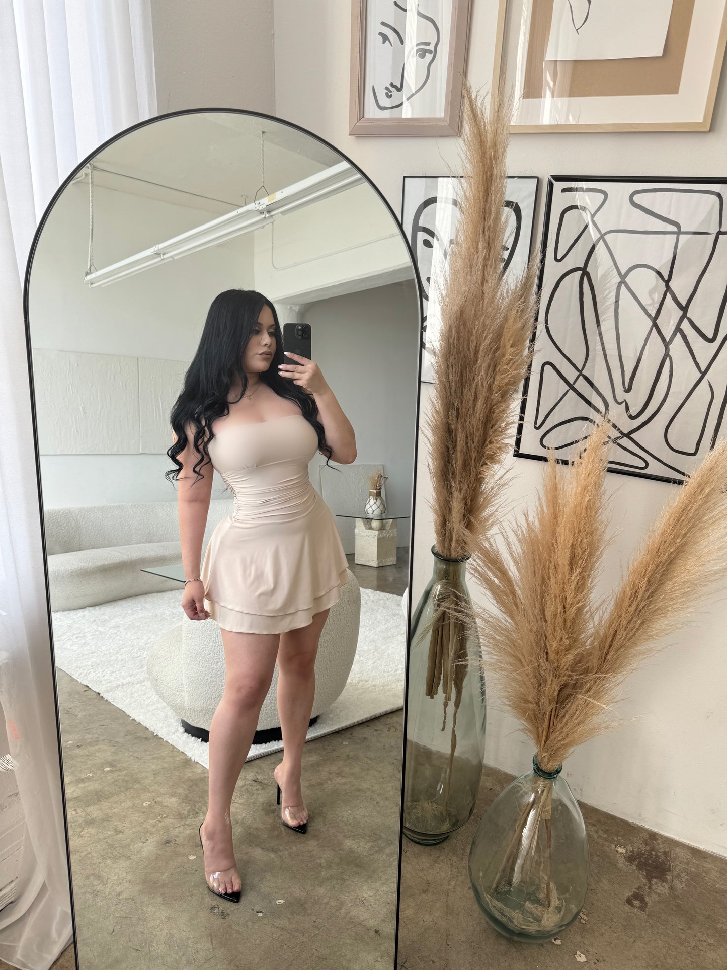 Ely Dress- Nude