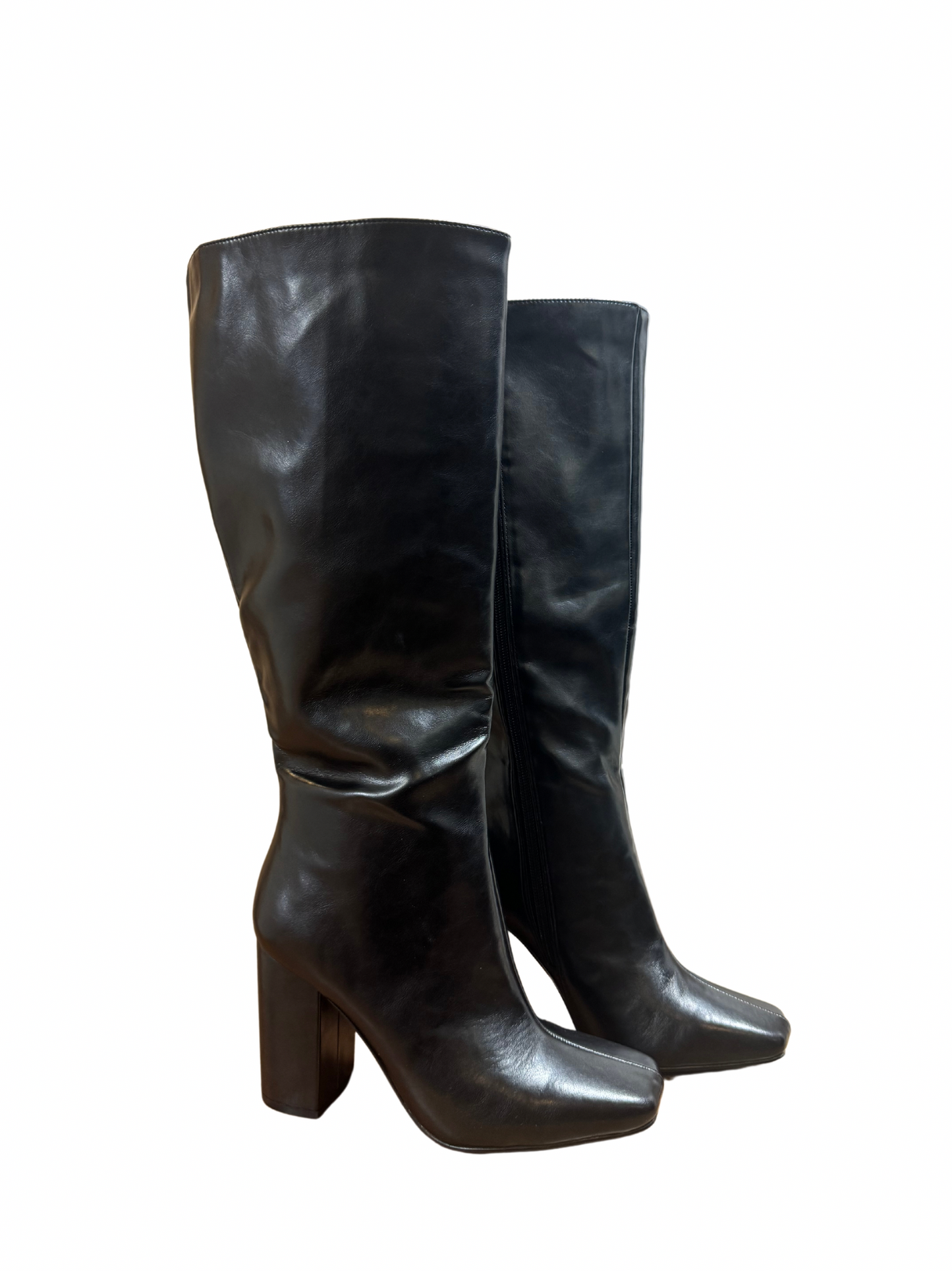 Leslie leather Boot - Black