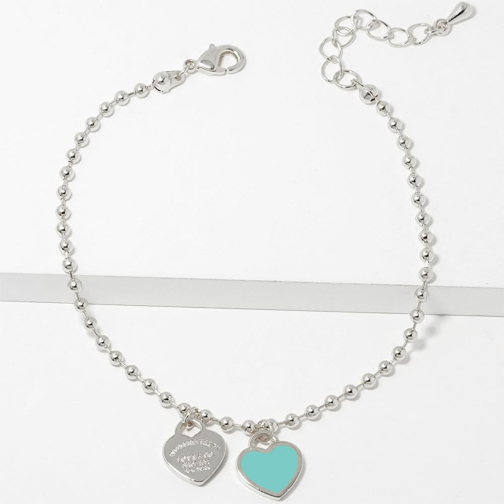 Tiffany Inspired Bracelet - Silver/Blue